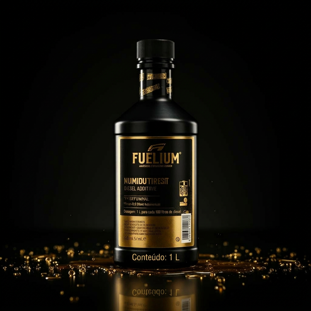 Frasco premium Fuelium - biocida para diesel